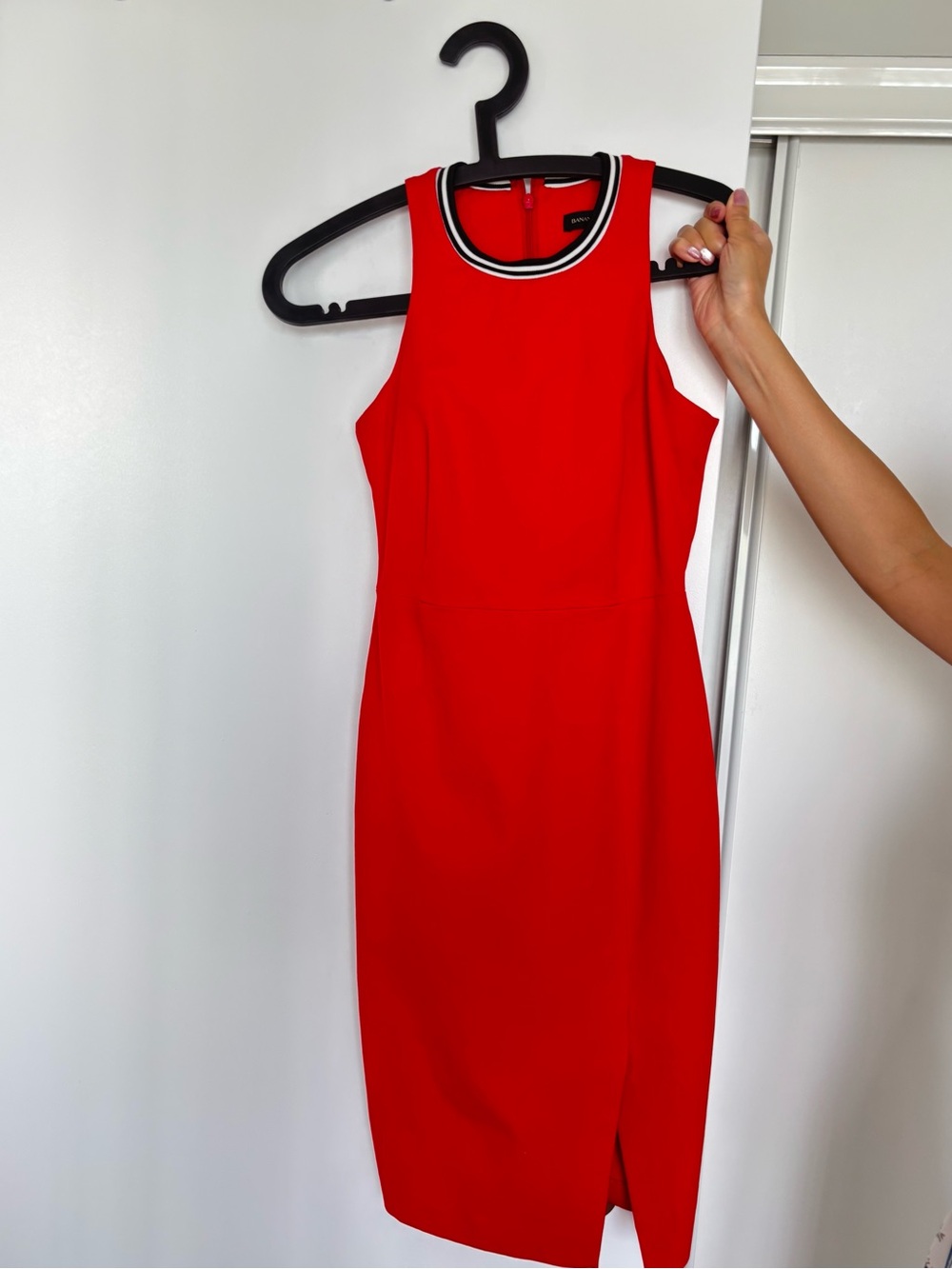 Banana Republic Midi Red Dress